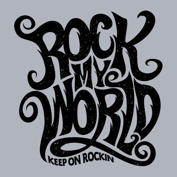 Rock my world-Vászontáska