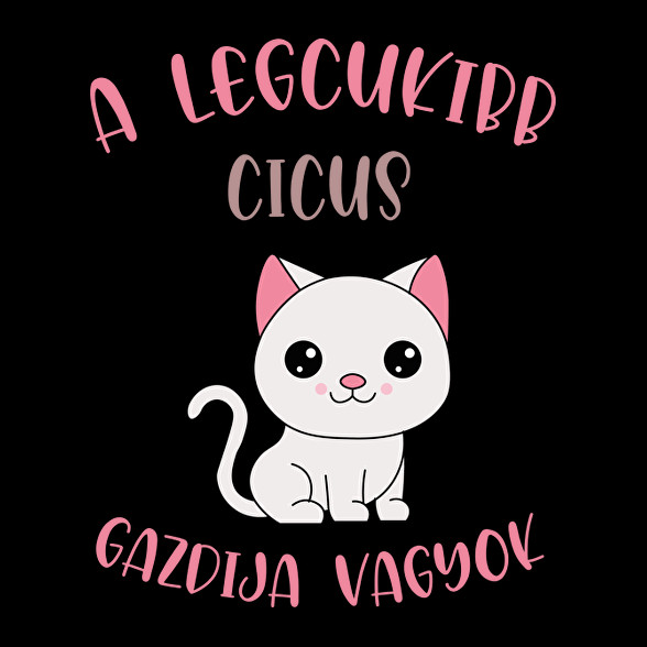 A legcukibb cicus gazdija-Vászontáska