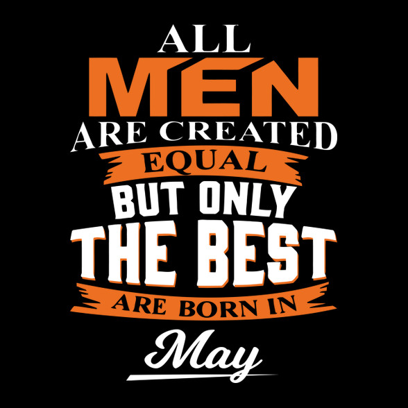 A legjobbak Májusban születtek!-Vászontáska