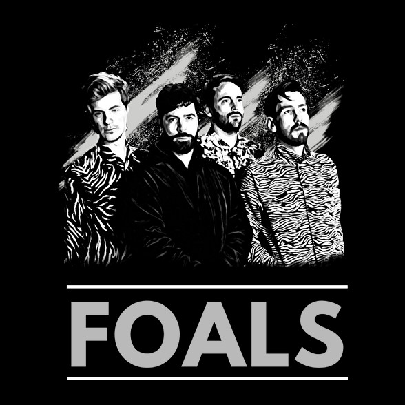 FOALS-BW PAINTED-Vászontáska