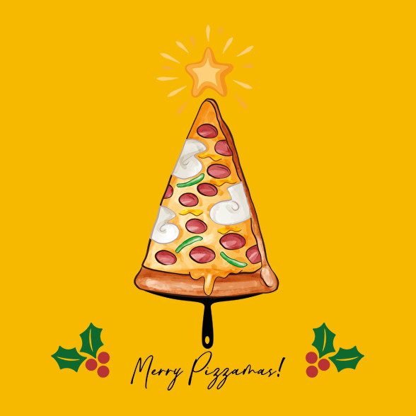 Merry Pizzamas pizzalapáttal-Vászontáska