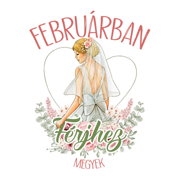 Februárban férjhez megyek-Vászontáska