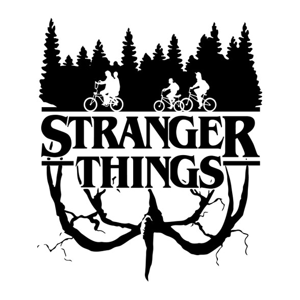 Stranger Things fekete-Telefontok