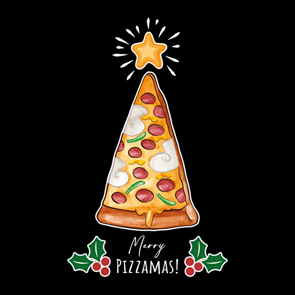 Merry Pizzamas fehér-Bögre