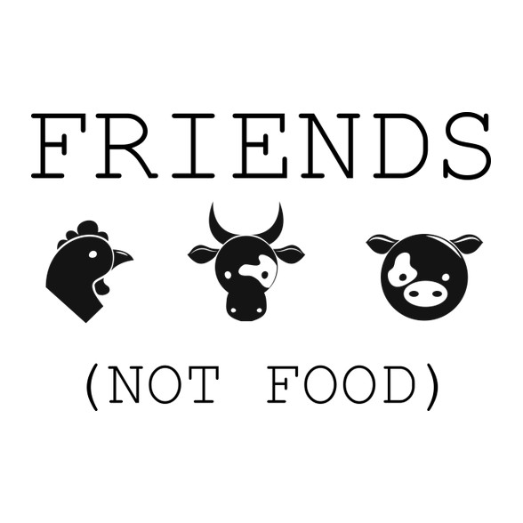 FRIENDS, NOT FOOD.-Bögre