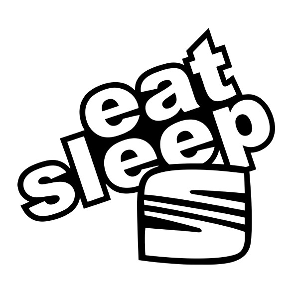 Eat Sleep Seat-Bögre