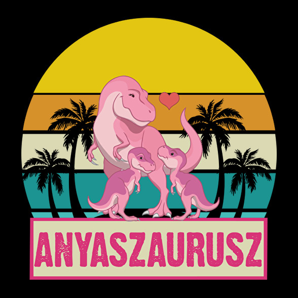 Anyaszaurusz - lány-Bögre