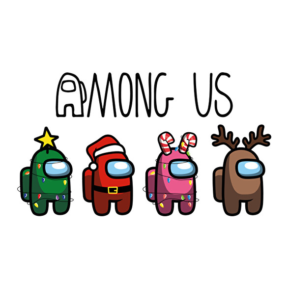 Among us xmas-Bögre