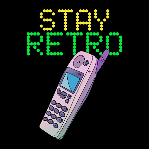 Stay retro Nokia-Bögre