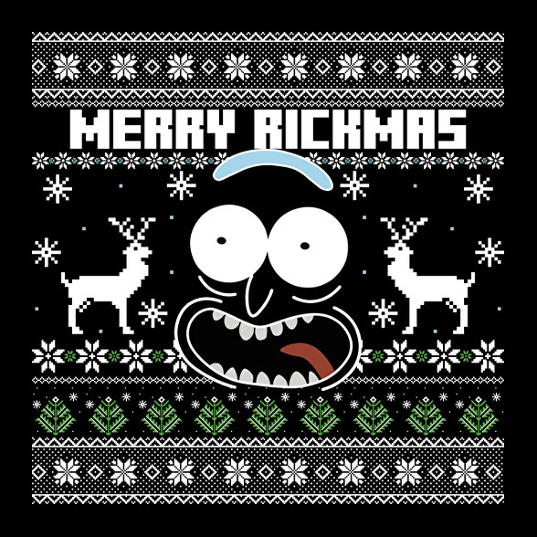 Merry Rickmas - fehér-Bögre