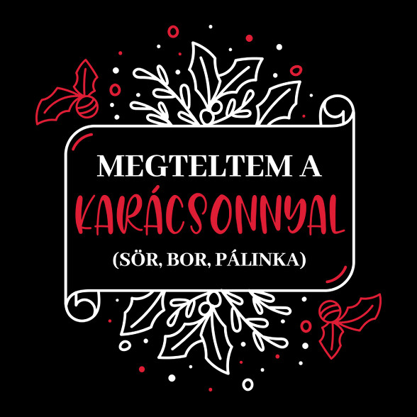 Megteltem a Karácsonnyal-Bögre