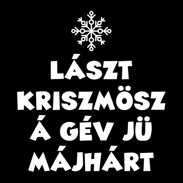 Lászt kriszmösz-Baba Body