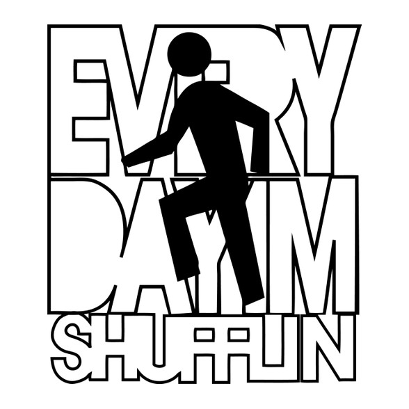 everyday-im-shufflin-black-Baba Body