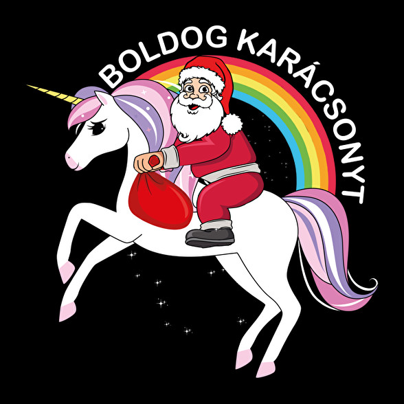 Boldog karácsonyt unikornison-Baba Body