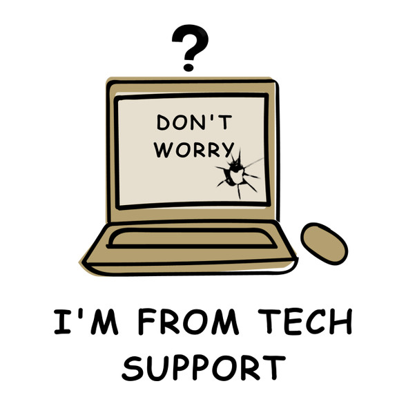 TECH SUPPORT-Szájmaszk