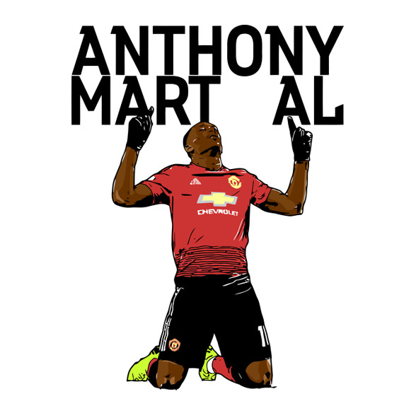 Anthony Martial-Szájmaszk