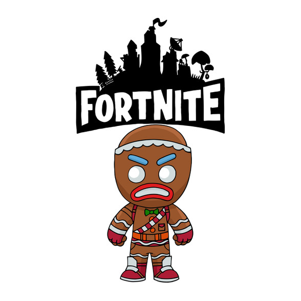 Fortnite Gingerbread skin-Szájmaszk