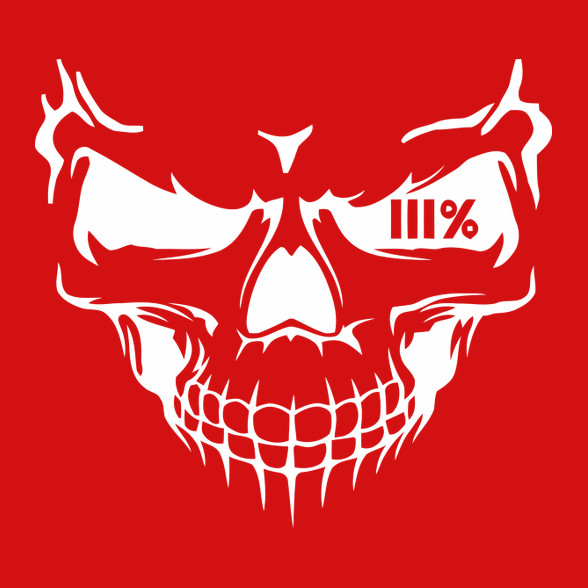 111 skull-Szájmaszk