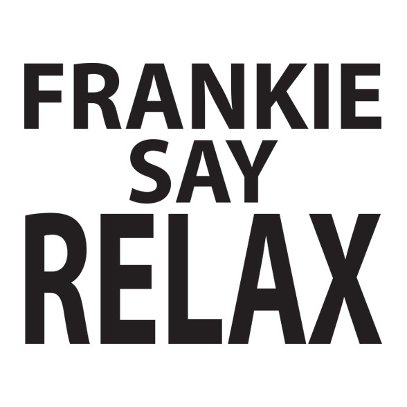 frankie-say-relax-black-Szájmaszk