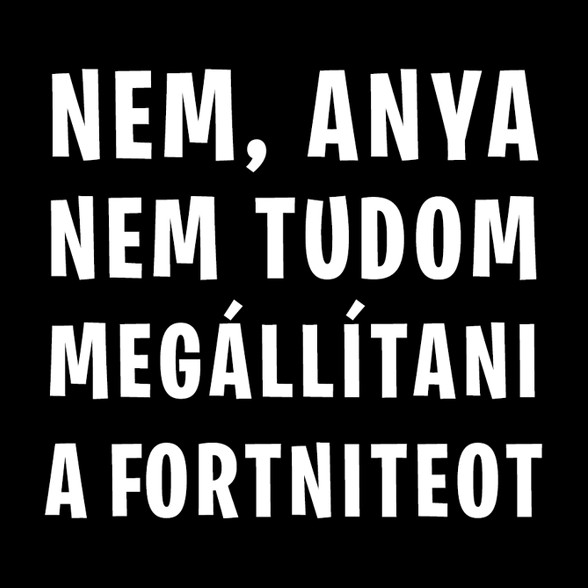 Nem tudom megállítani a Fortniteot-Szájmaszk