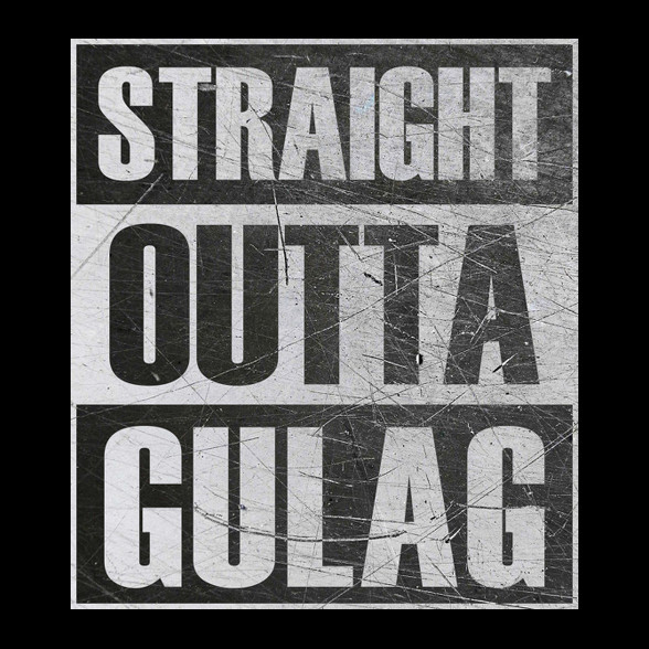 Straight Outta Gulag-Szájmaszk