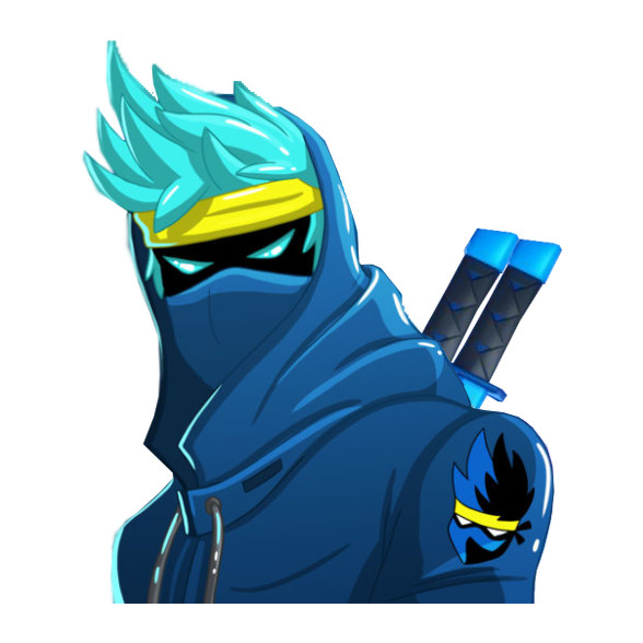 Vector Fortnite Ninja -Szájmaszk