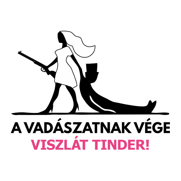 Leánybúcsú - A vadászatnak vége, viszlát tinder! -Szájmaszk