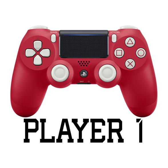 Player 1 PS4 páros póló-Szájmaszk