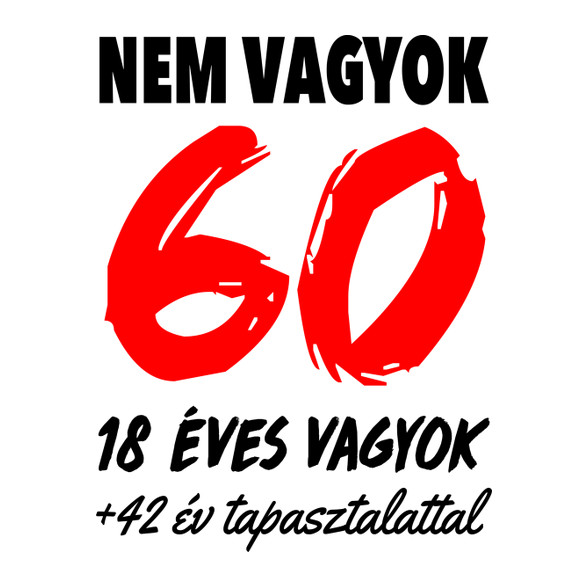 Nem vagyok 60!-Szájmaszk