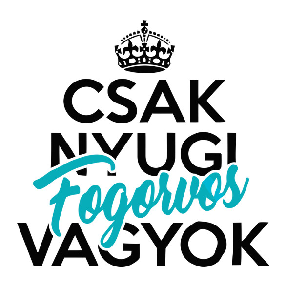 Fogorvos vagyok!-Szájmaszk