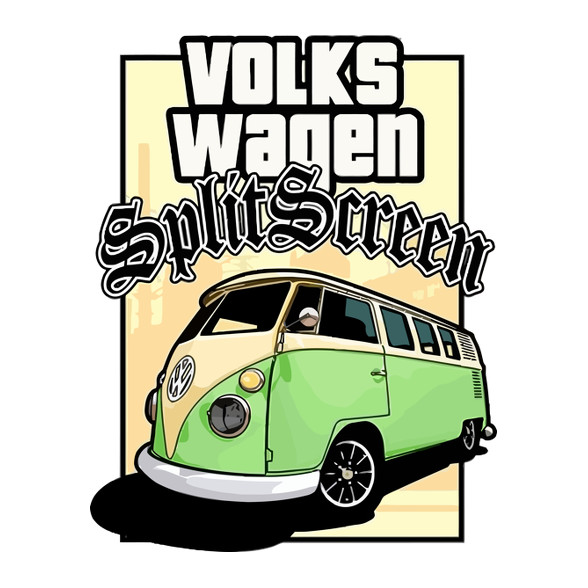 VolksWagen SplitScreen-Szájmaszk