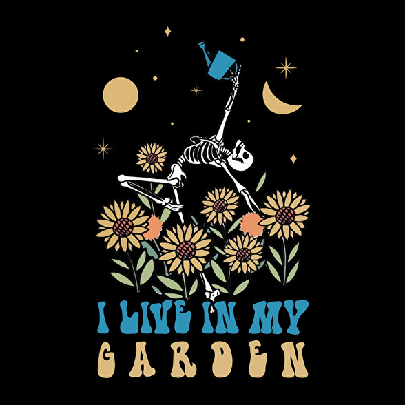 I live in my garden-Szájmaszk