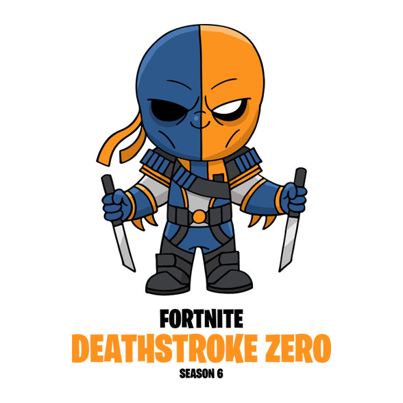 Deathstroke Zero - Fortnite Season 6-Szájmaszk