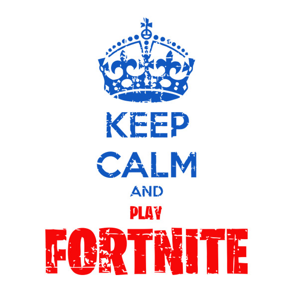 Keep Calm Fortnite-Szájmaszk