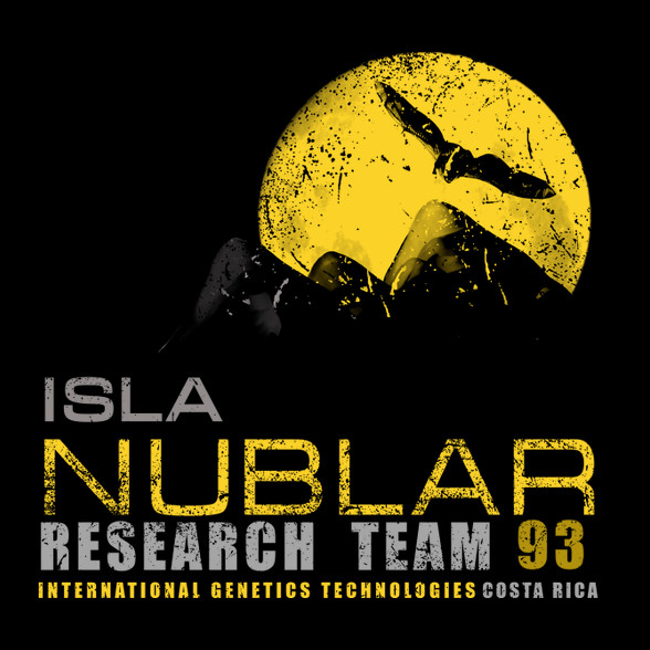 ISLA NUBLAR RESEARCH TEAM-Szájmaszk