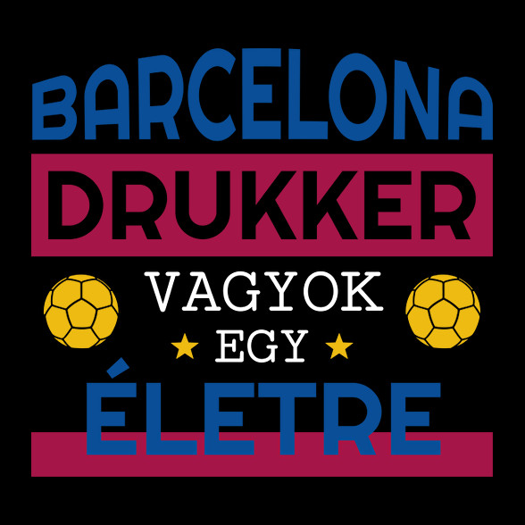 Barcelona drukker-Kitűző, hűtőmágnes