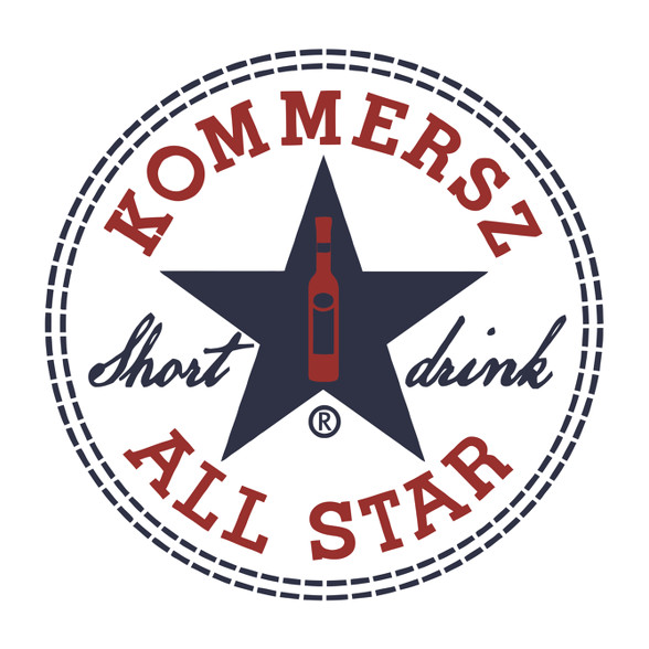 Kommersz ALL STAR-Kitűző, hűtőmágnes