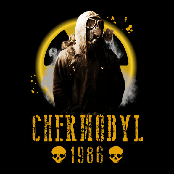 chernobyl-Kitűző, hűtőmágnes