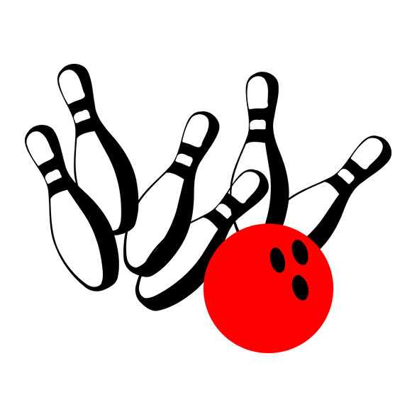 Bowling-Kitűző, hűtőmágnes