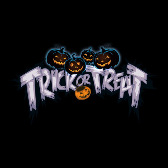 Trick or Treat-Kitűző, hűtőmágnes