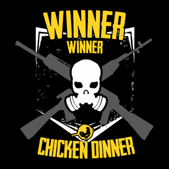 PUBG - WINNER WINNER CHICKEN DINNER-Kitűző, hűtőmágnes