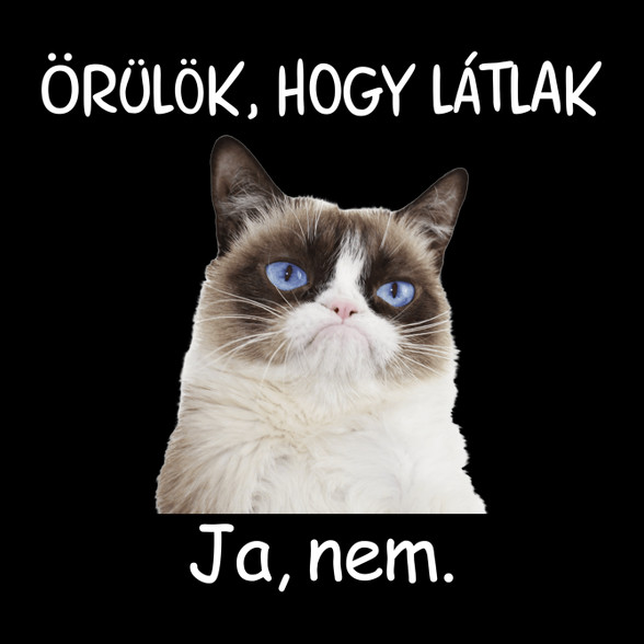 Örülök, hogy látlak-Kitűző, hűtőmágnes