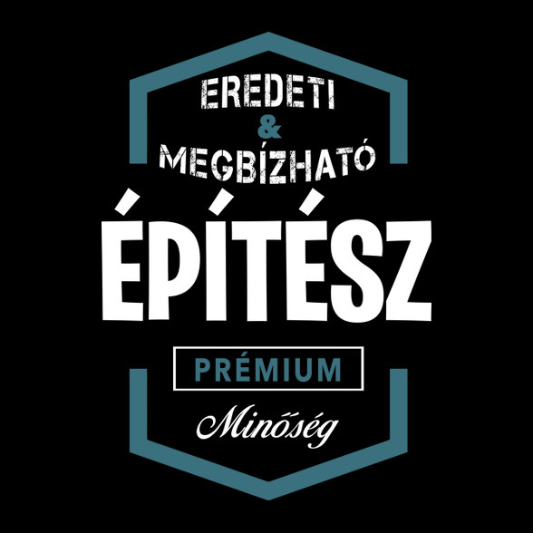 Építész prémium minőség-Kitűző, hűtőmágnes