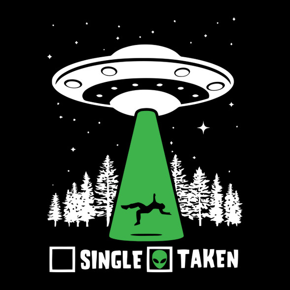 Taken By Ufo-Kitűző, hűtőmágnes