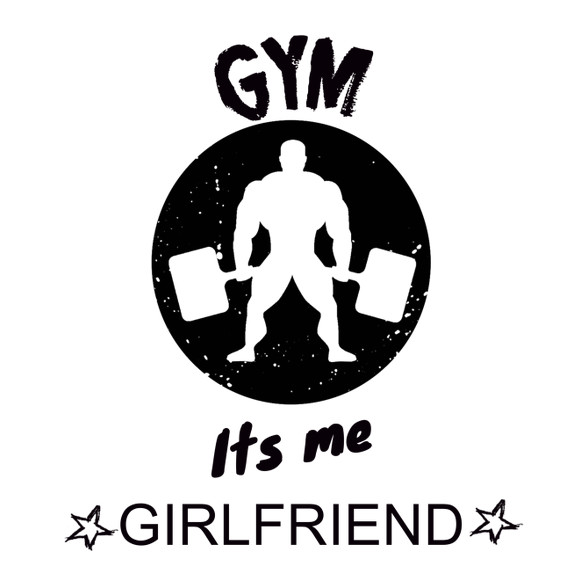 GYM ITS ME GIRLFRIEND-Kötény