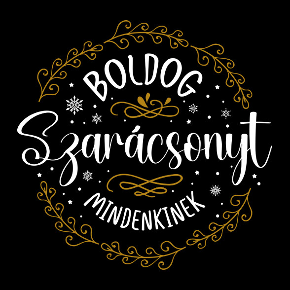 Boldog Szarácsonyt-Kötény