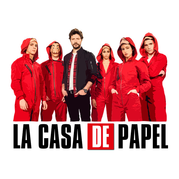 La casa de papel team-Kötény