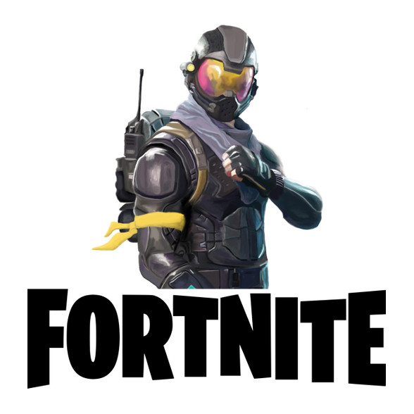 Fortnite #6 /Black/-Kötény