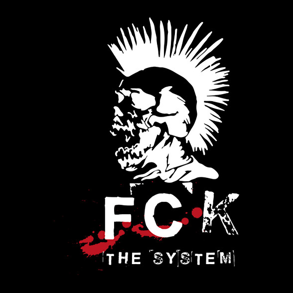 Fck the system-Kötény