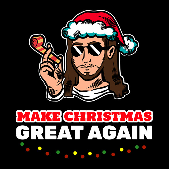 MAKE CHRISTMAS GREAT AGAIN 3-Kötény